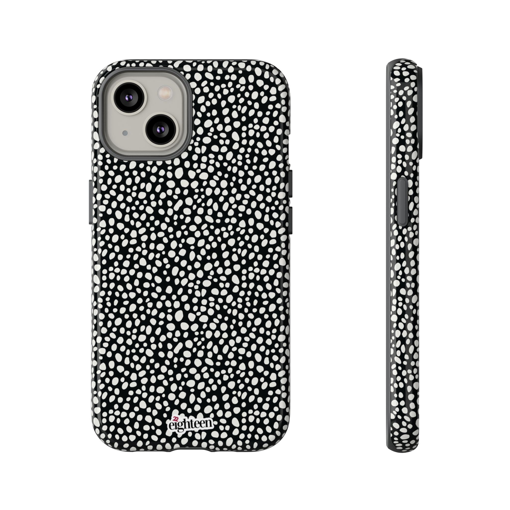 White Noise Tough Phone Case