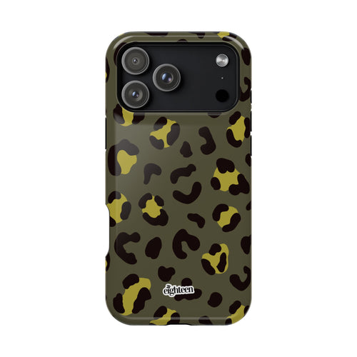 Wild Cat: Olive Twist MagSafe Phone Case