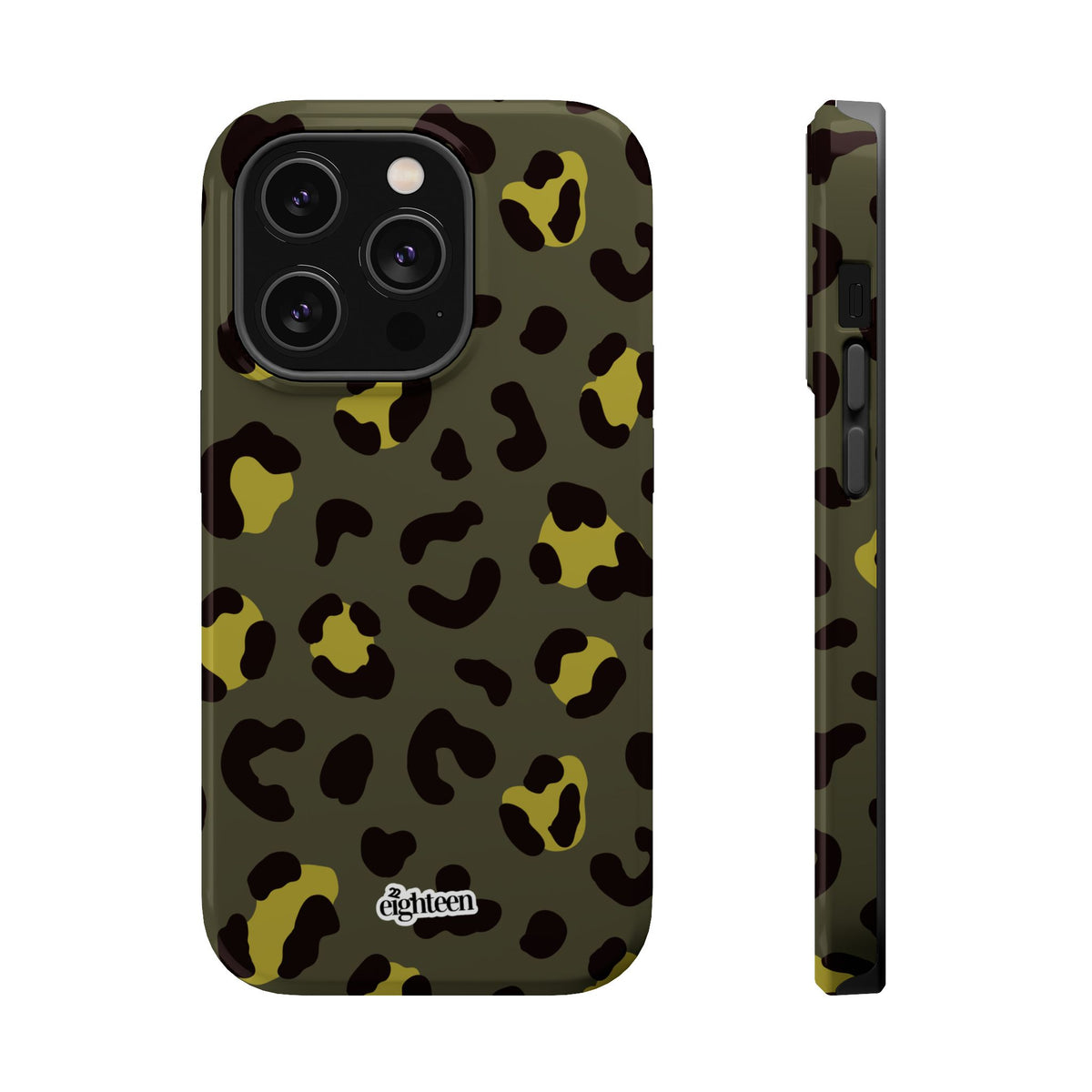 Wild Cat: Olive Twist MagSafe Phone Case
