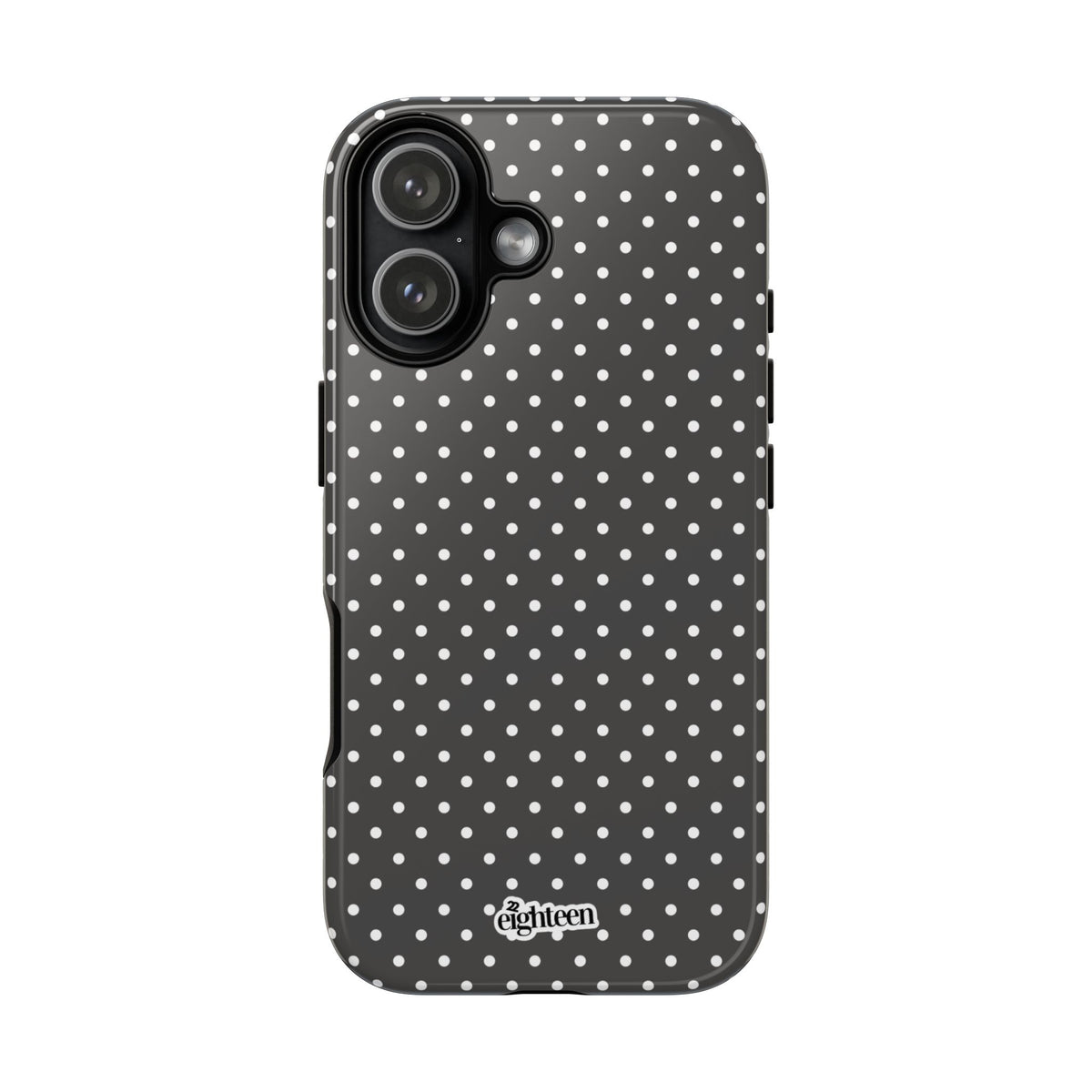 Charcoal Dotty Phone Case