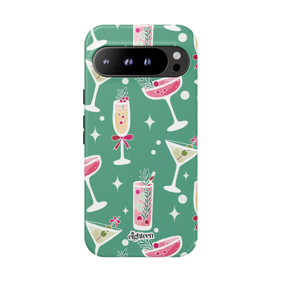 Mistletoe Martini Phone Case