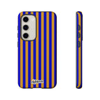 Royal Blue & Gold Baseline Phone Case