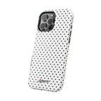 White Dotty MagSafe Phone Case