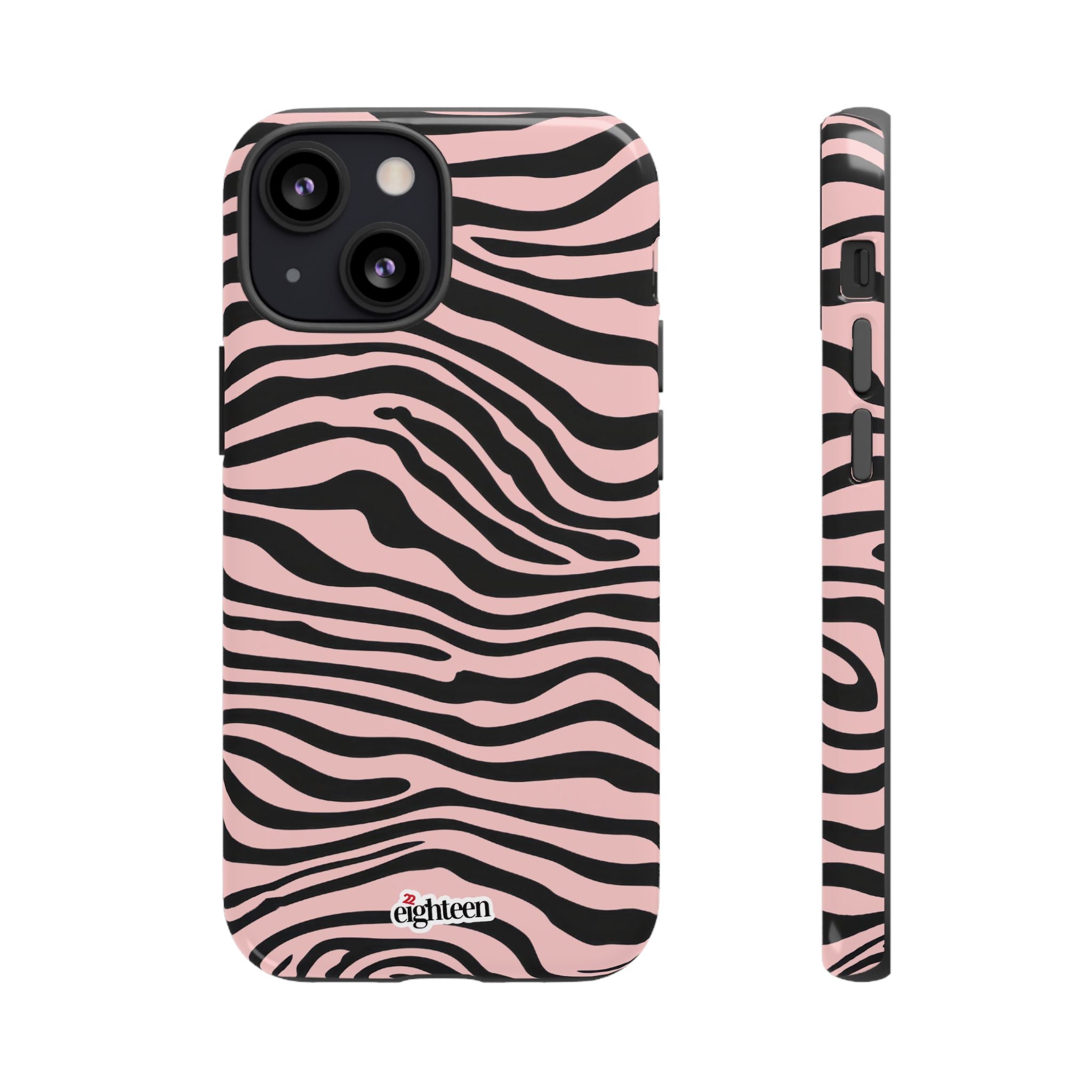 Pink Saharan Stripe Tough Phone Case