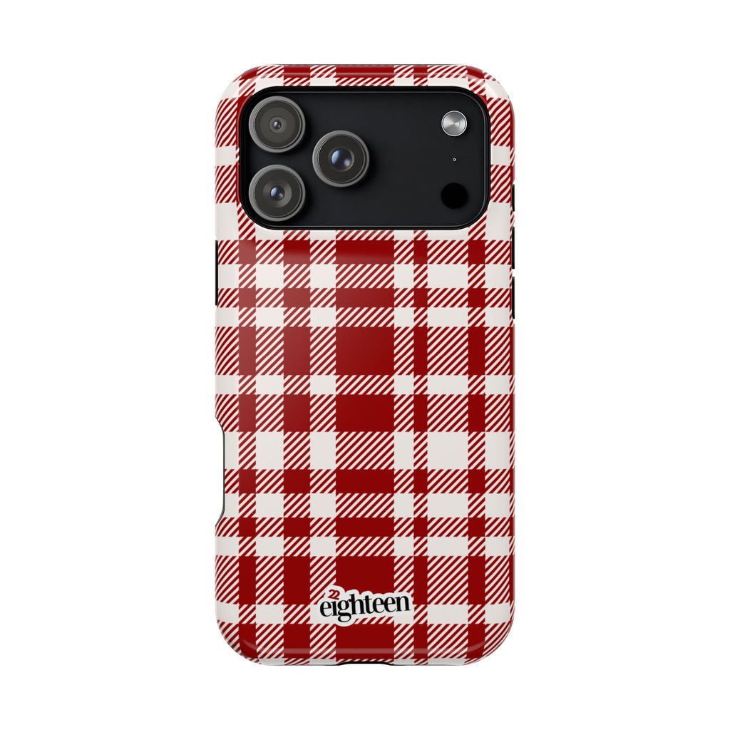 Crimson & Cream Interlude MagSafe Phone Case
