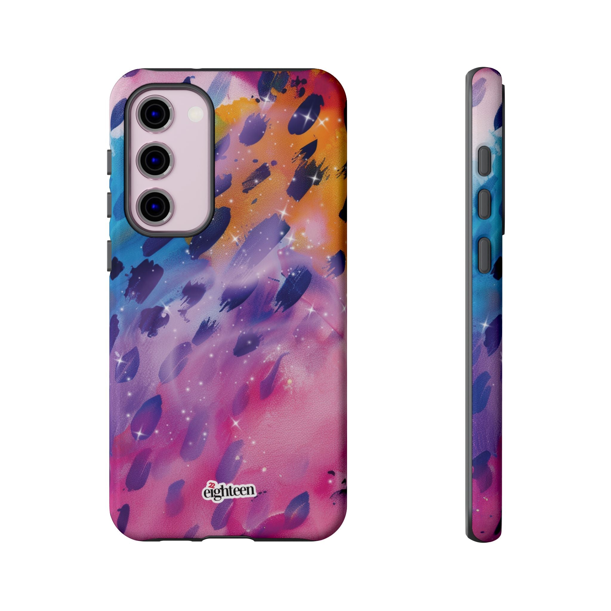 Nebula Glow Tough Phone Case