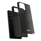 Black Dotty Phone Case
