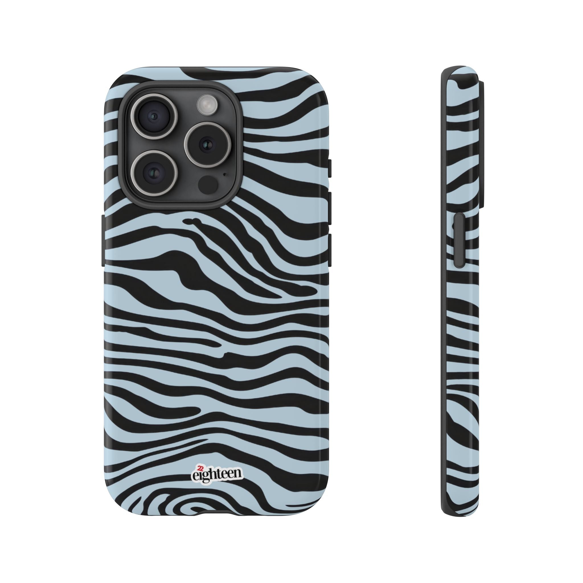 Blue Saharan Stripe Tough Phone Case