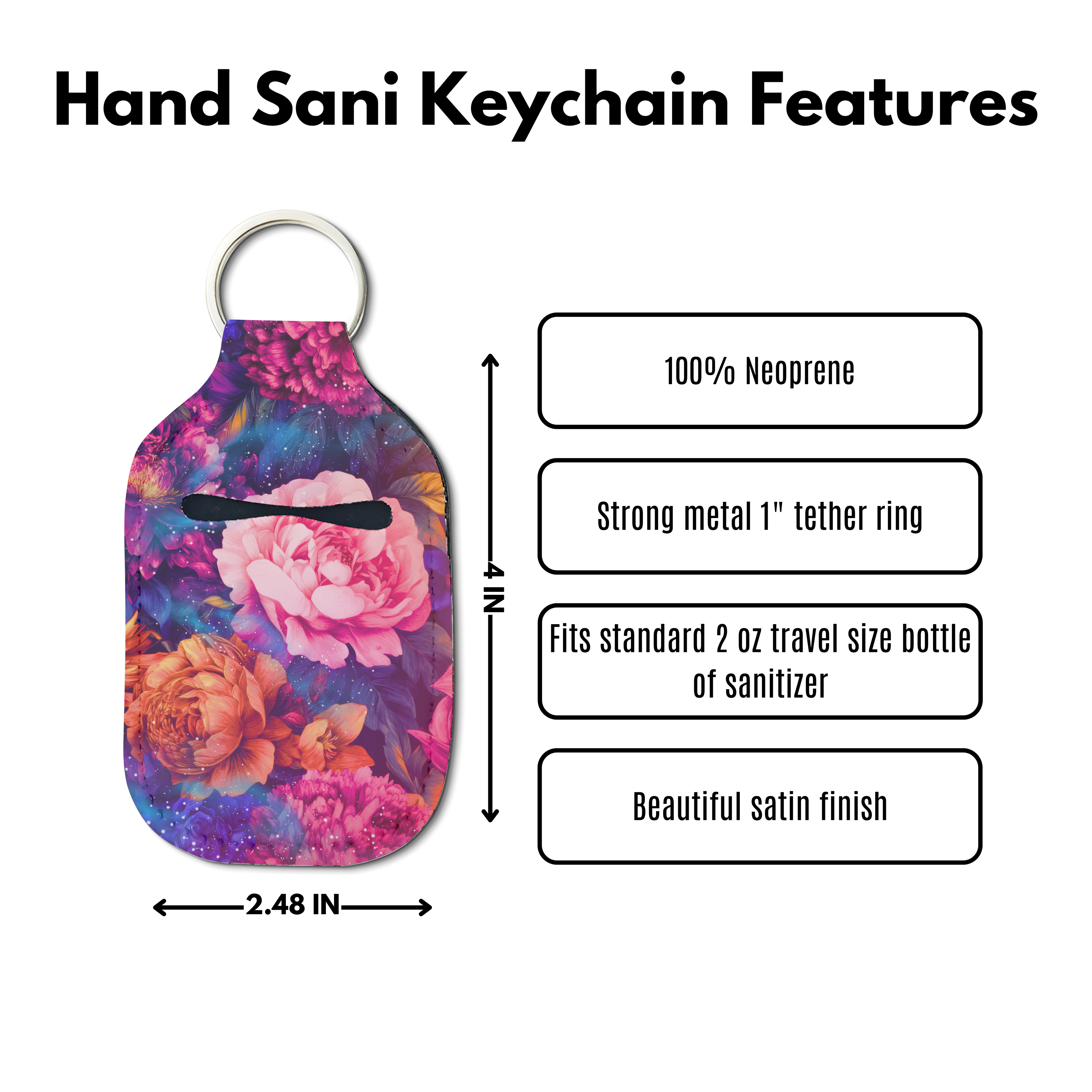 Sweet Taboo Hand Sanitizer Keychain