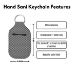Dotty Hand Sanitizer Keychain