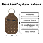 Dot Theory: Brownie Sanitizer Keychain