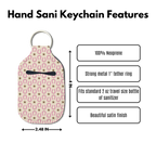 Pink Rodeo Hand Sanitizer Keychain