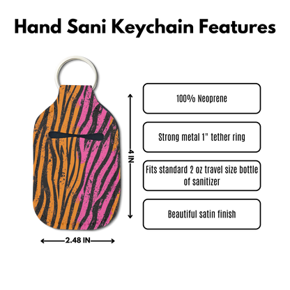 Wild Heat Hand Sanitizer Keychain