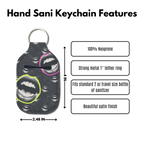 Lip Service Hand Sanitizer Keychain