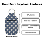 Country Star Hand Sanitizer Keychain