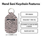 Saharan Stripe Sanitizer Keychain