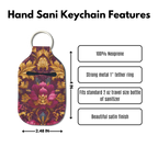 Gilded Dreams Hand Sanitizer Keychain