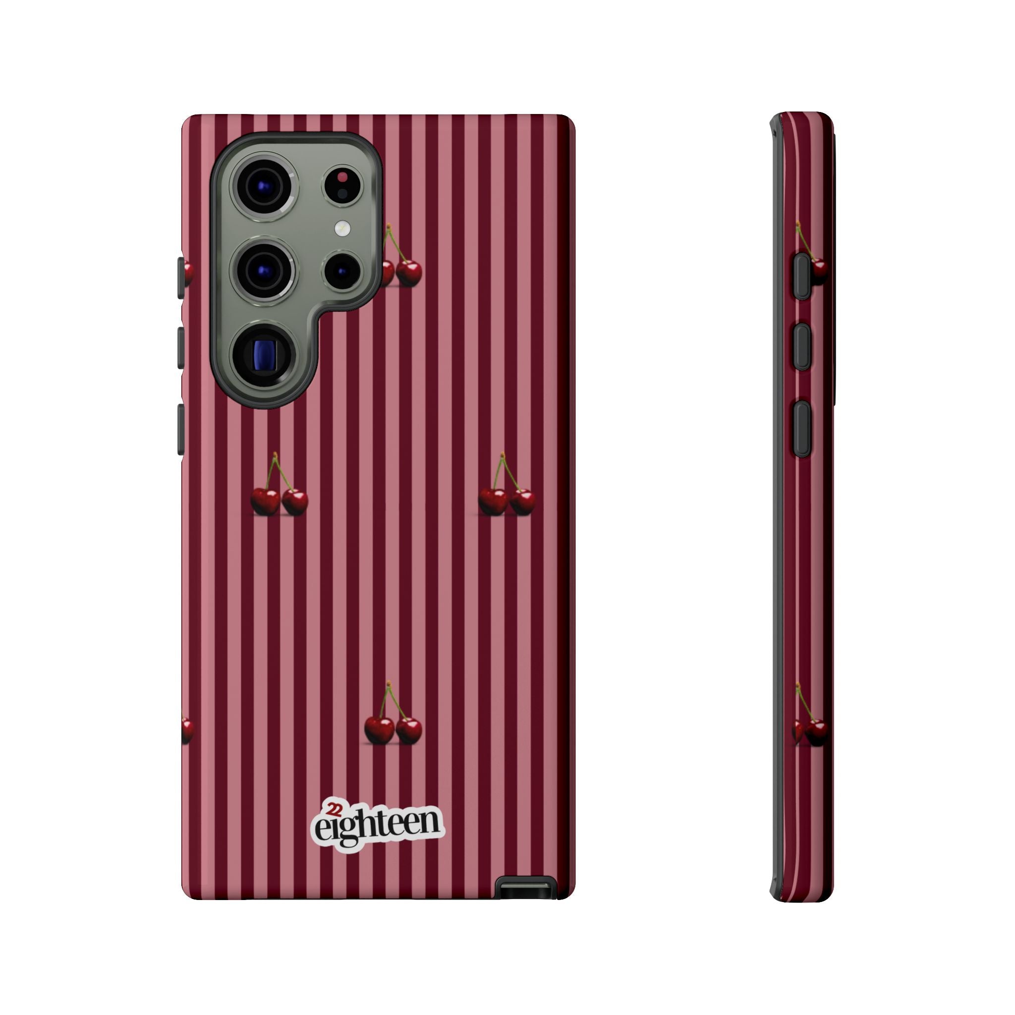 Dark Cherry Tough Phone Case