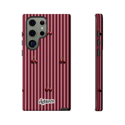Dark Cherry Tough Phone Case