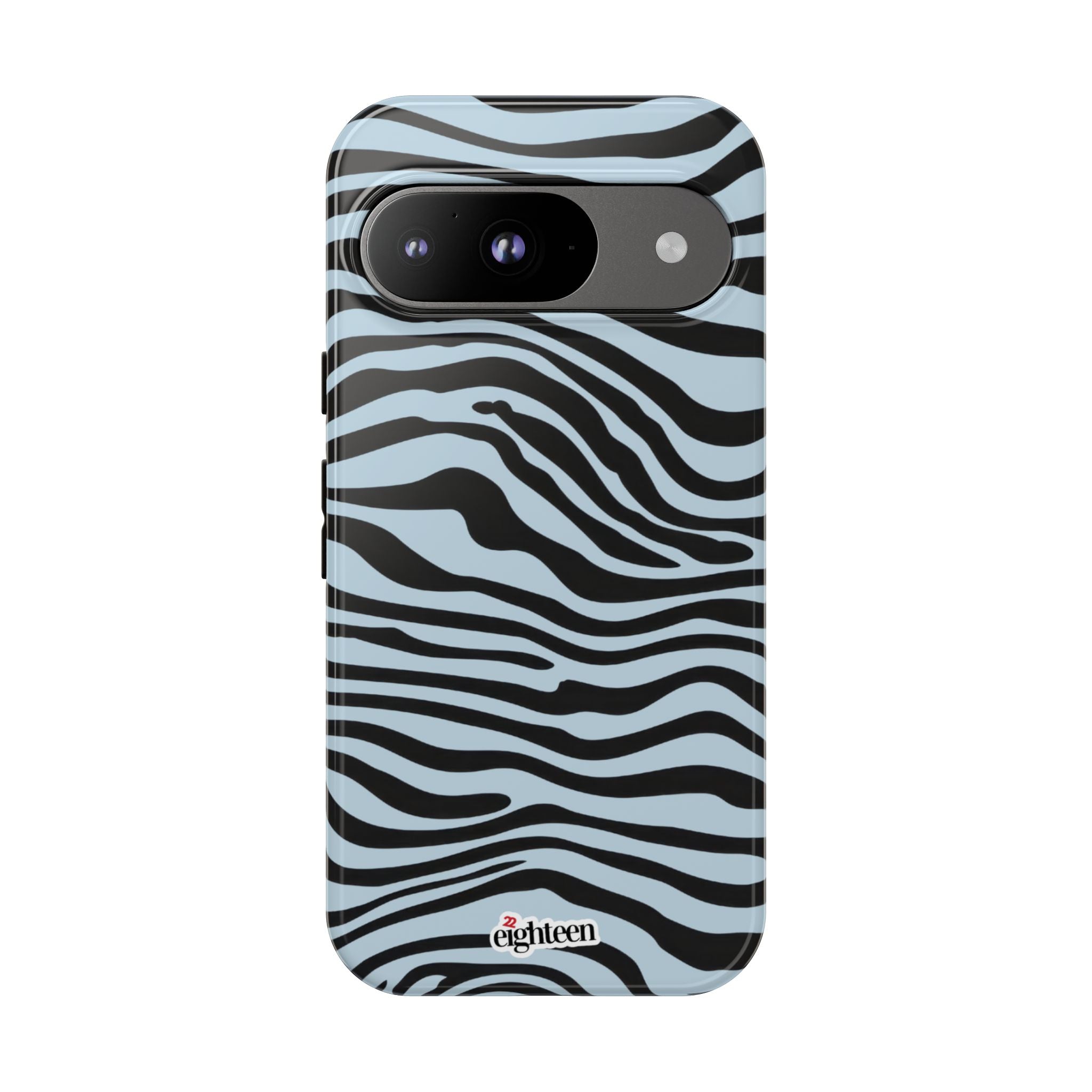 Blue Saharan Stripe Tough Phone Case