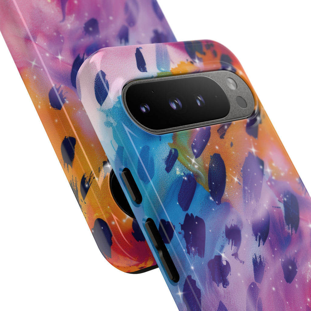 Nebula Glow Tough Phone Case