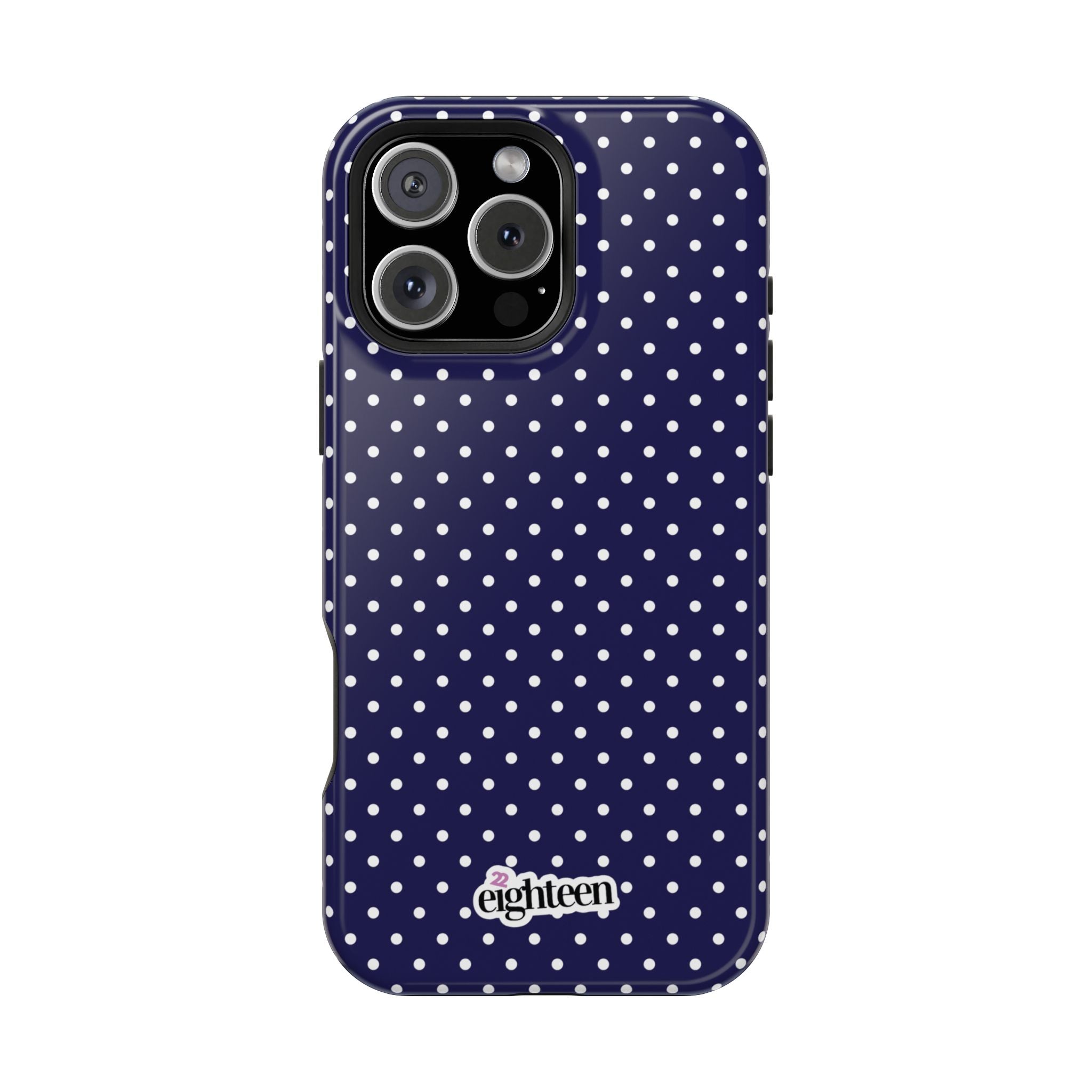 Deep Blue Dotty MagSafe Tough Case