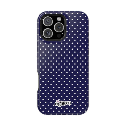 Deep Blue Dotty MagSafe Tough Case