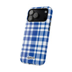 Royal Blue & White Interlude MagSafe Phone Case
