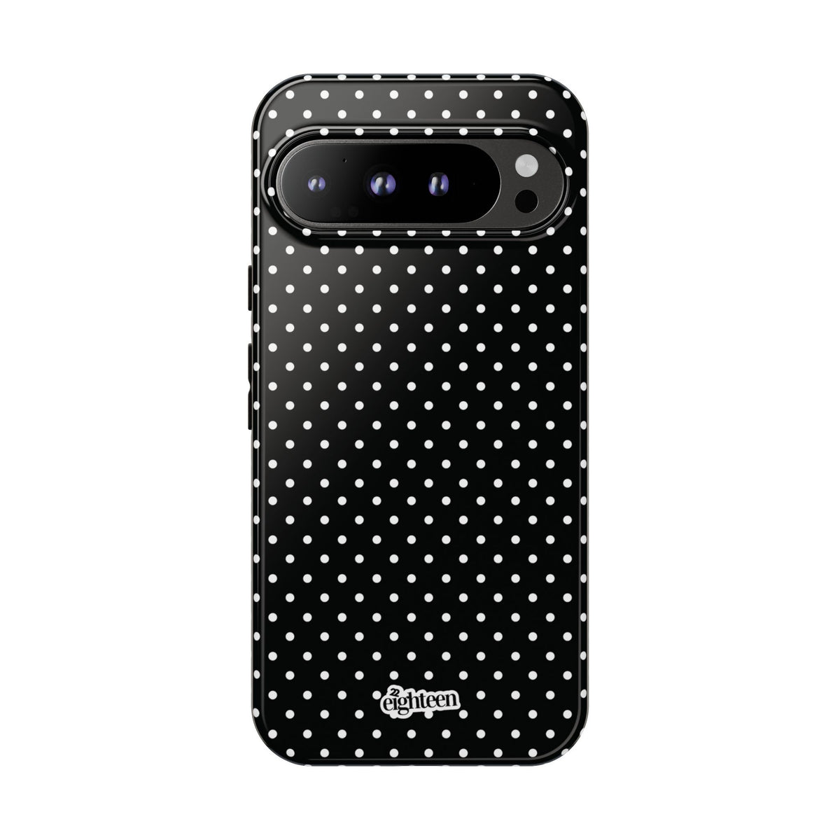 Black Dotty Phone Case