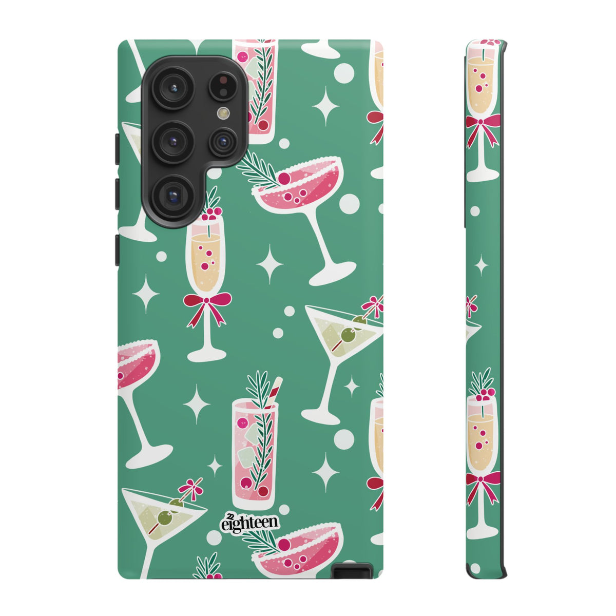 Mistletoe Martini Phone Case