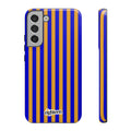 Royal Blue & Gold Baseline Phone Case