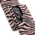 Pink Saharan Stripe Tough Phone Case
