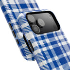 Royal Blue & White Interlude MagSafe Phone Case