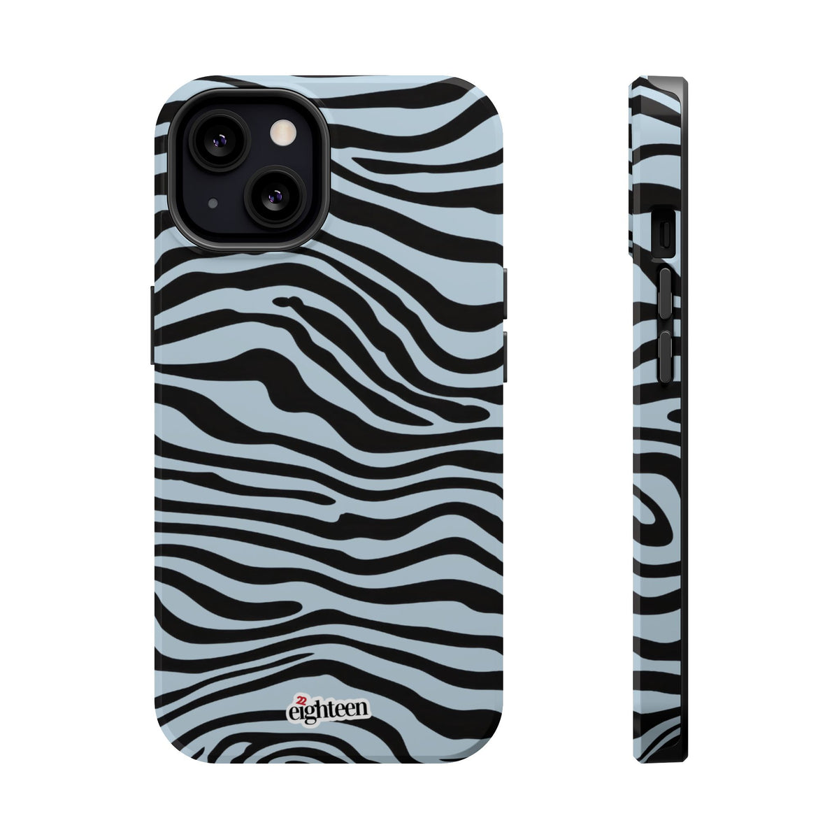 Blue Saharan Stripe MagSafe Phone Case
