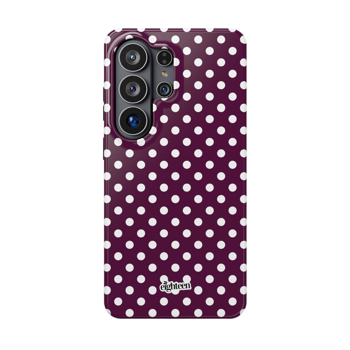 Maroon & White Dot Theory MagSafe Tough Case