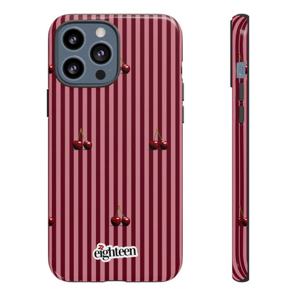 Dark Cherry Tough Phone Case