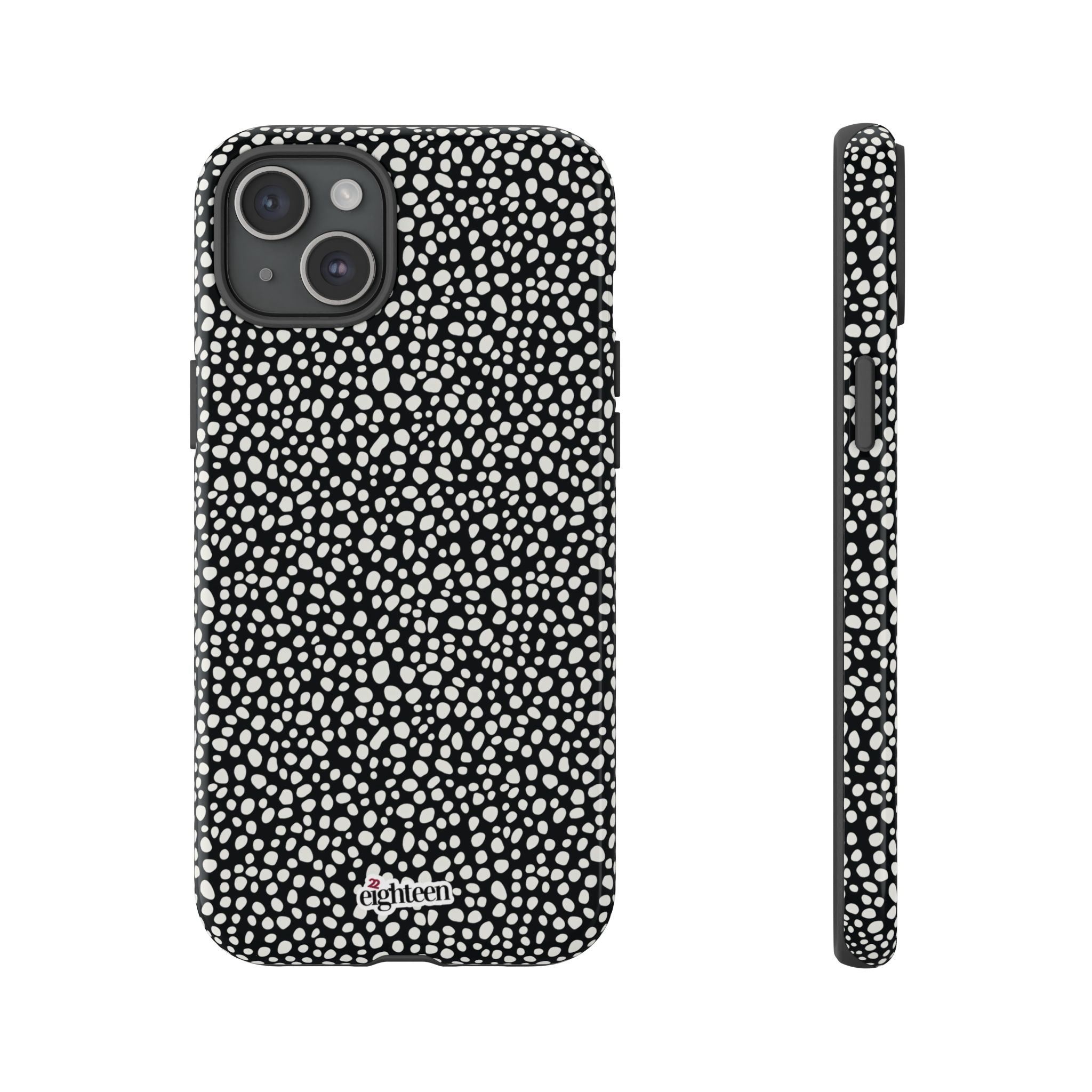 White Noise Tough Phone Case