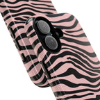 Pink Saharan Stripe Tough Phone Case