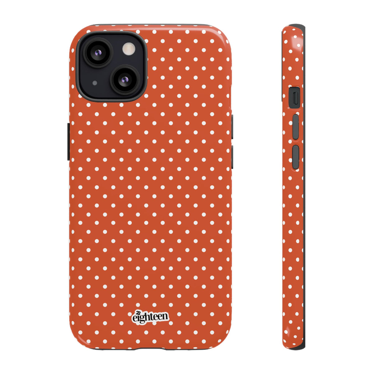Harvest Orange Dotty Phone Case