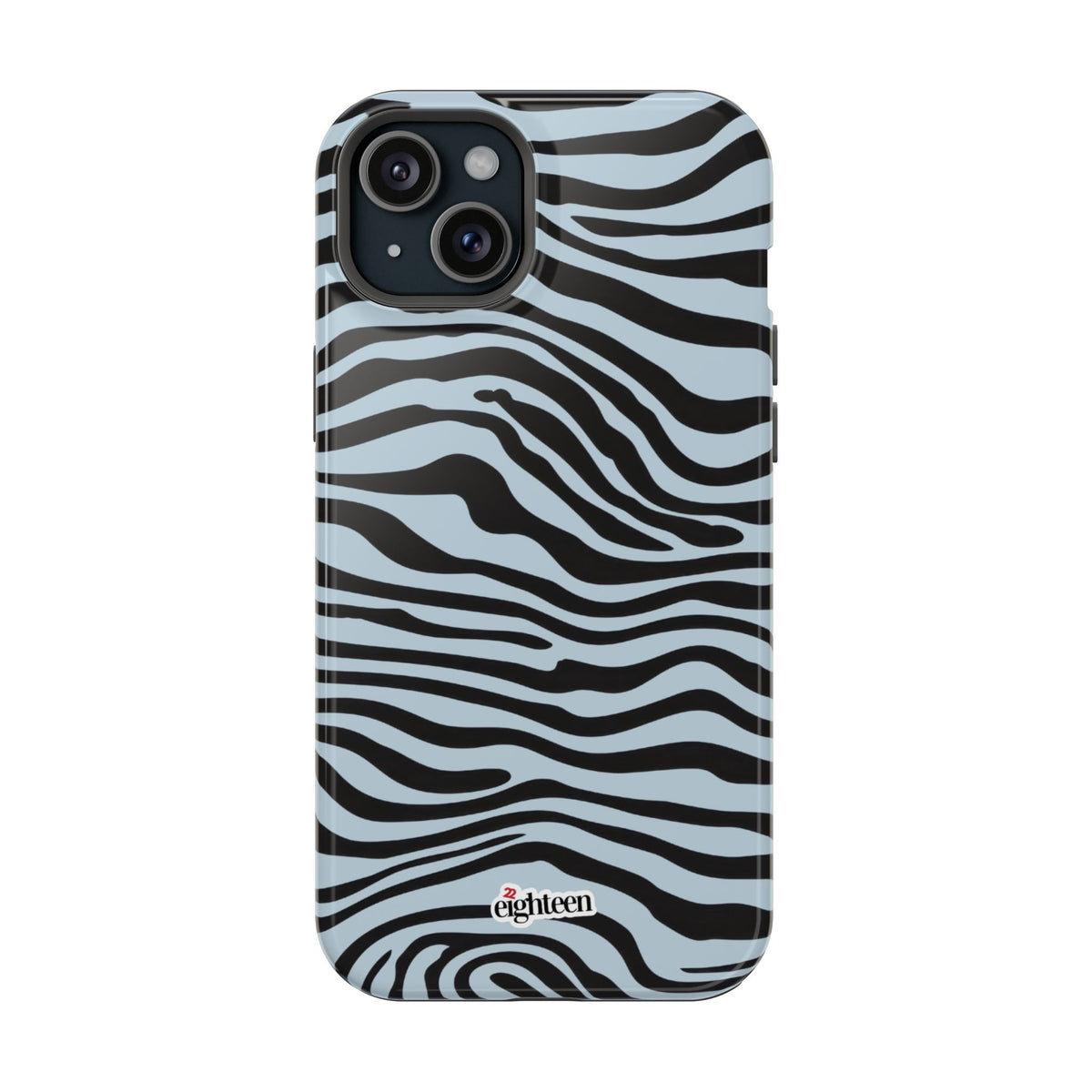 Blue Saharan Stripe MagSafe Phone Case