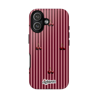 Dark Cherry Tough Phone Case