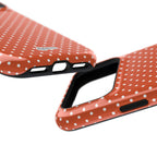 Harvest Orange Dotty MagSafe Phone Case