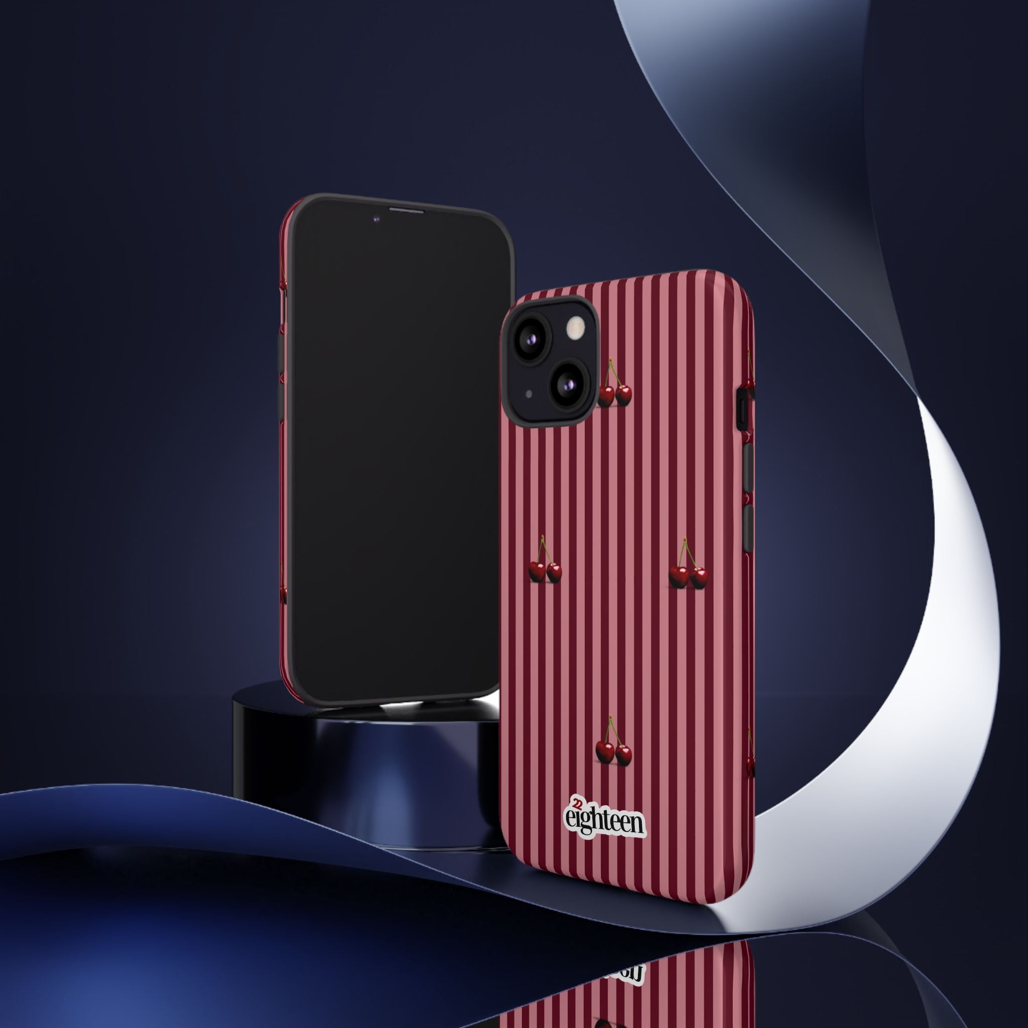 Dark Cherry Tough Phone Case