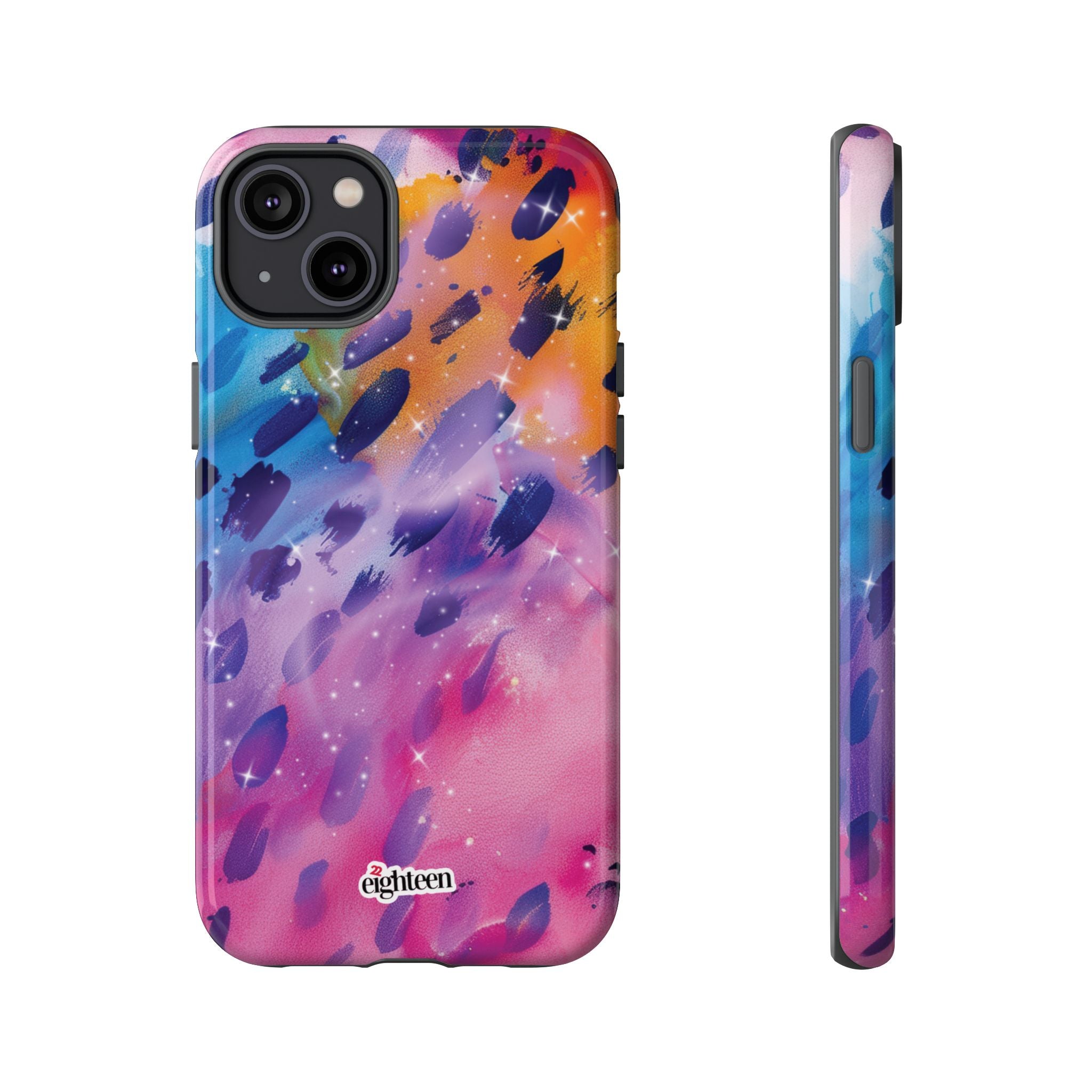 Nebula Glow Tough Phone Case