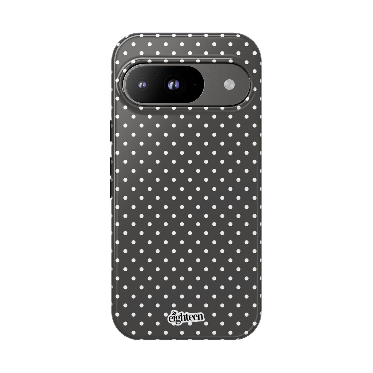 Charcoal Dotty Phone Case