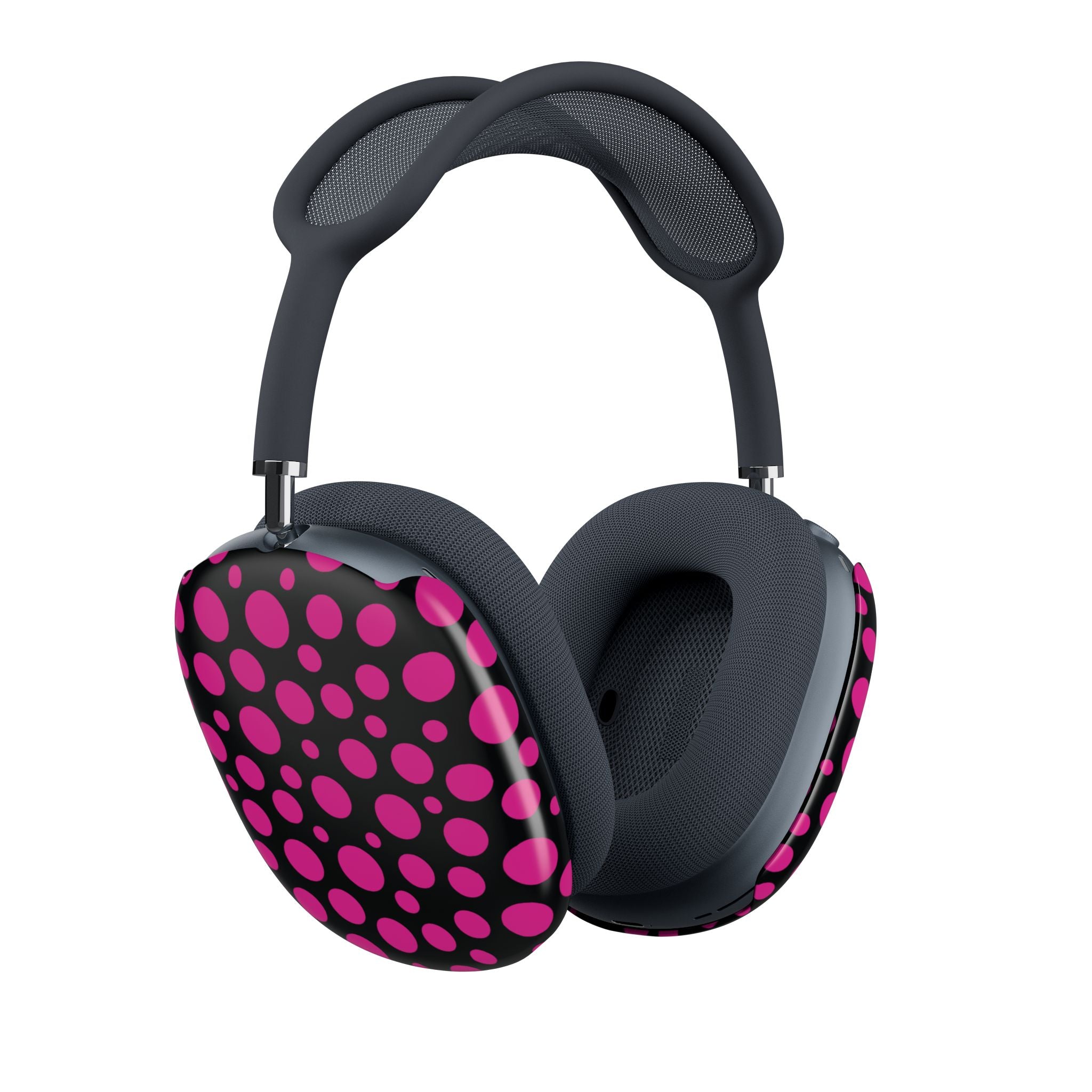 Black + Pink Poppy AirPods Max Case