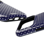 Deep Blue Dotty MagSafe Phone Case
