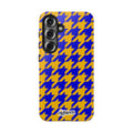 Royal Blue & Gold Staccato Phone Case