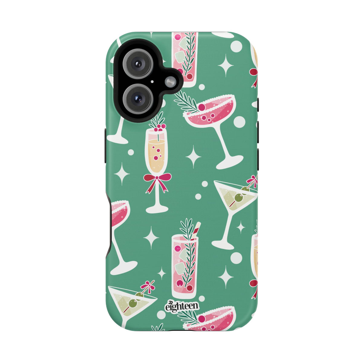 Mistletoe Martini MagSafe Phone Case