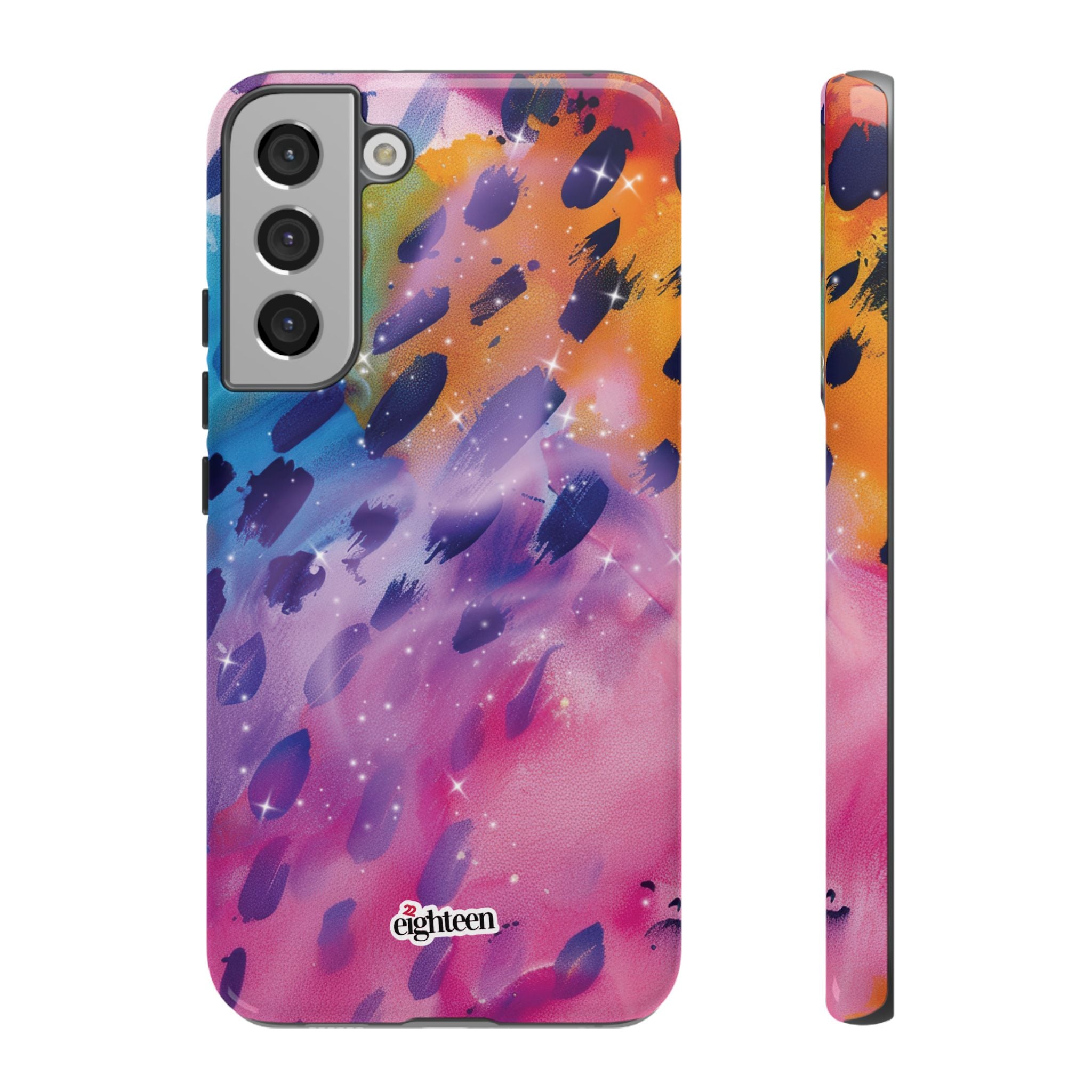 Nebula Glow Tough Phone Case